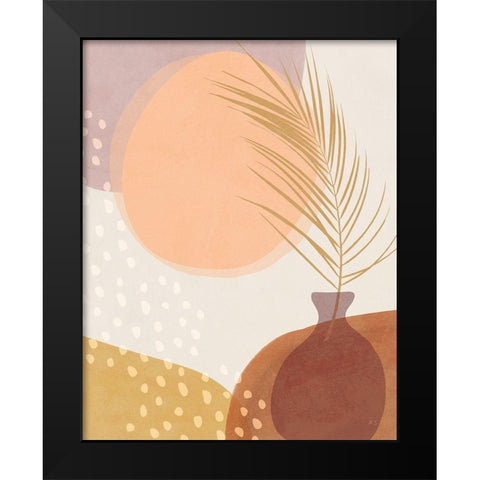 Sedona Sunset Black Modern Wood Framed Art Print by Jill, Susan