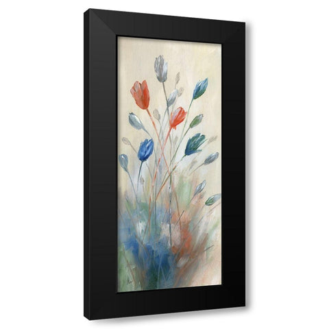 Afternoon Aire I Black Modern Wood Framed Art Print with Double Matting by Nan