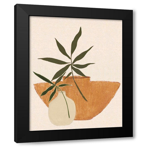 Santa Fe Still Life II Black Modern Wood Framed Art Print by Tava Studios