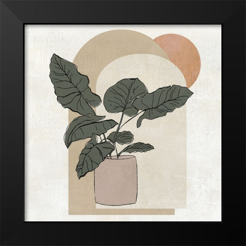 Santa Fe Evening I Black Modern Wood Framed Art Print by Tava Studios