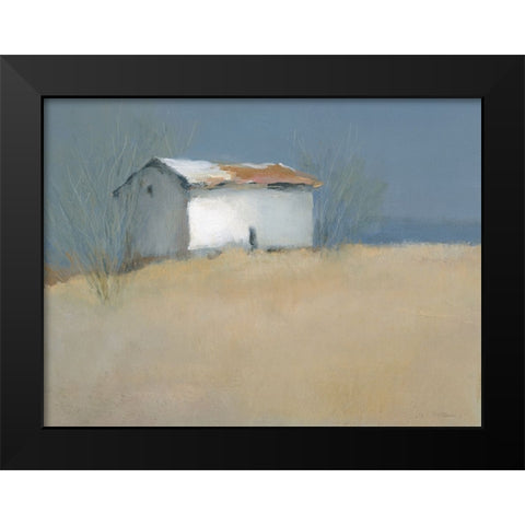 Old Homestead Black Modern Wood Framed Art Print by Robinson, Carol