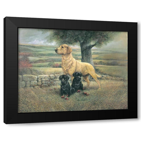 Proud Mother Black Modern Wood Framed Art Print with Double Matting by Manning, Ruane