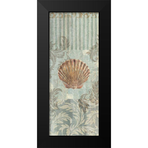 Seaside Heirloom I Black Modern Wood Framed Art Print by Venter, Tandi