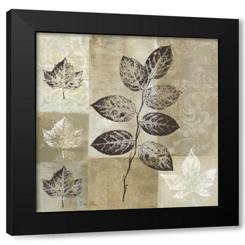 Essence of Nature I Black Modern Wood Framed Art Print with Double Matting by Mallett, Keith