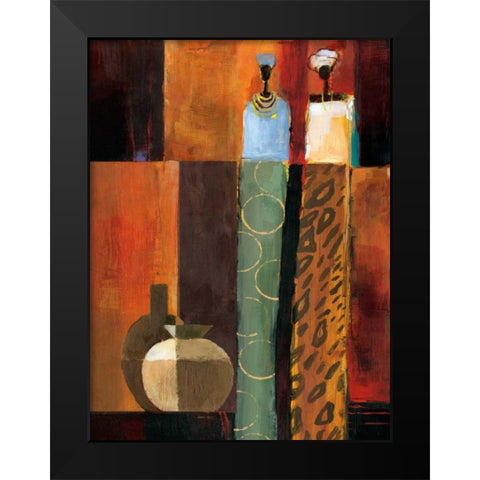 Harmony I Black Modern Wood Framed Art Print by Mallett, Keith