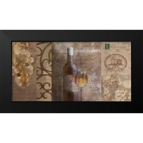 Vintage I Black Modern Wood Framed Art Print by Mallett, Keith