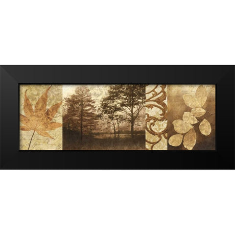Equinox II Black Modern Wood Framed Art Print by Mallett, Keith