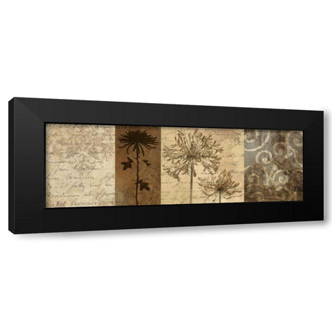 Memoir II Black Modern Wood Framed Art Print with Double Matting by Mallett, Keith