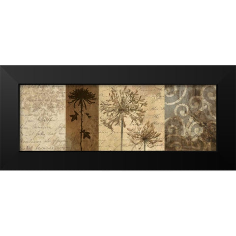 Memoir II Black Modern Wood Framed Art Print by Mallett, Keith