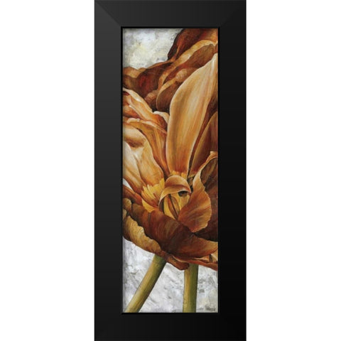 Single Appeal II Black Modern Wood Framed Art Print by Thompson, Linda