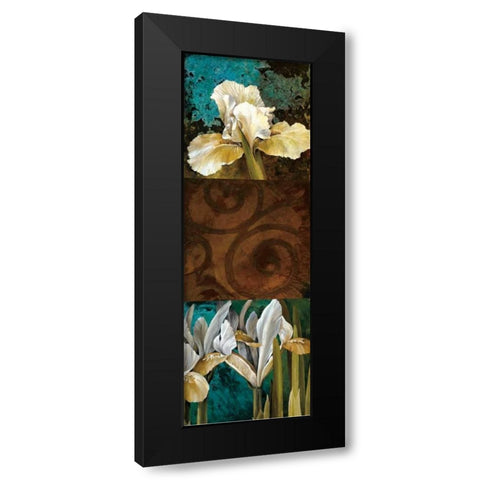 From My Garden I Black Modern Wood Framed Art Print with Double Matting by Thompson, Linda
