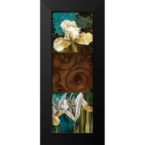 From My Garden I Black Modern Wood Framed Art Print by Thompson, Linda