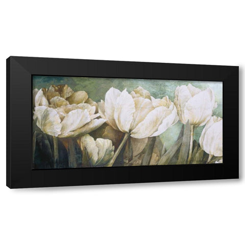 Taste of Summer Black Modern Wood Framed Art Print with Double Matting by Thompson, Linda
