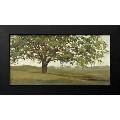 Wisdom Grows Black Modern Wood Framed Art Print by Lightell, Megan