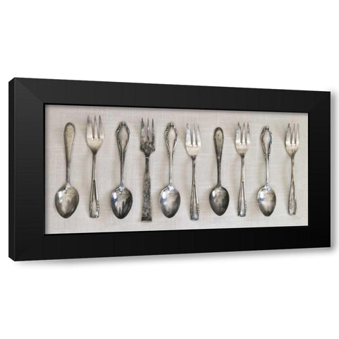 Antique Collection II Black Modern Wood Framed Art Print by Frank, Assaf
