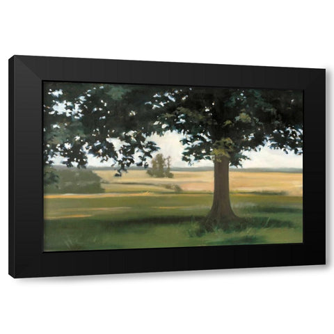 Hidden Pasture Black Modern Wood Framed Art Print with Double Matting by Lightell, Megan