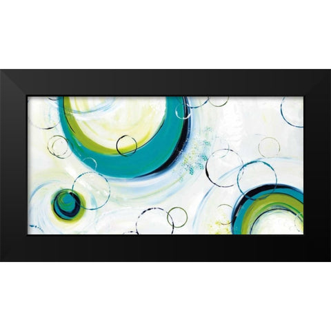 Satisfy My Soul Black Modern Wood Framed Art Print by Hawkins, Julie