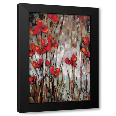 Eddie Black Modern Wood Framed Art Print by Heath, Crystal