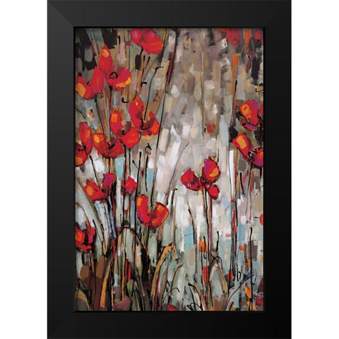 Eddie Black Modern Wood Framed Art Print by Heath, Crystal