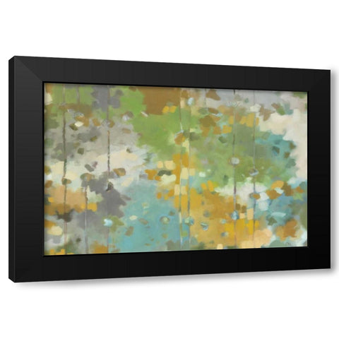 Make Believe Black Modern Wood Framed Art Print with Double Matting by Weber, Jennifer