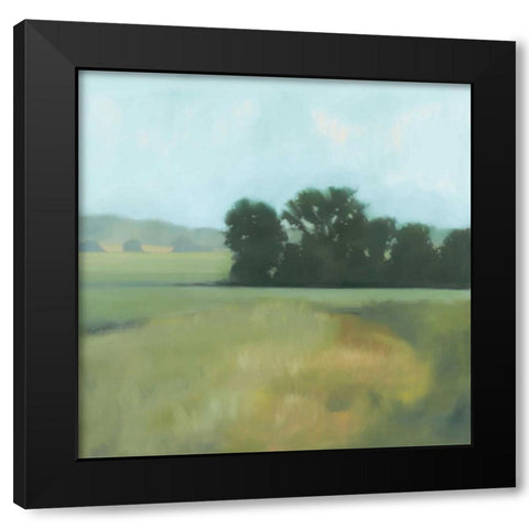 Late Days Black Modern Wood Framed Art Print by Lightell, Megan