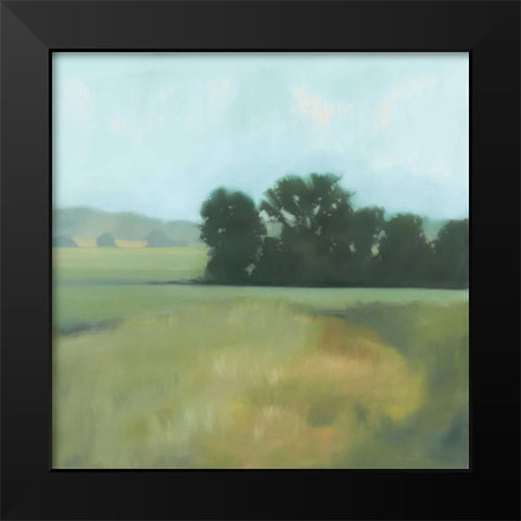 Late Days Black Modern Wood Framed Art Print by Lightell, Megan