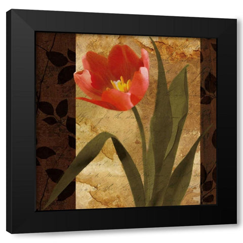 Sonata I Black Modern Wood Framed Art Print by Mallett, Keith