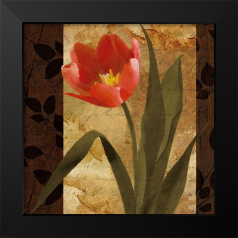 Sonata I Black Modern Wood Framed Art Print by Mallett, Keith