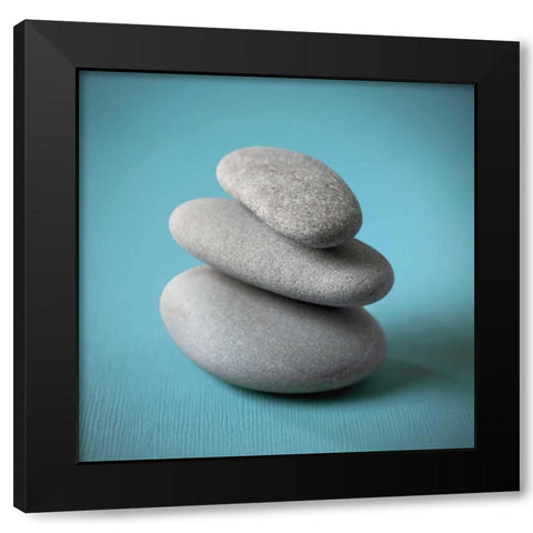 Rock Art I Black Modern Wood Framed Art Print by Frank, Assaf
