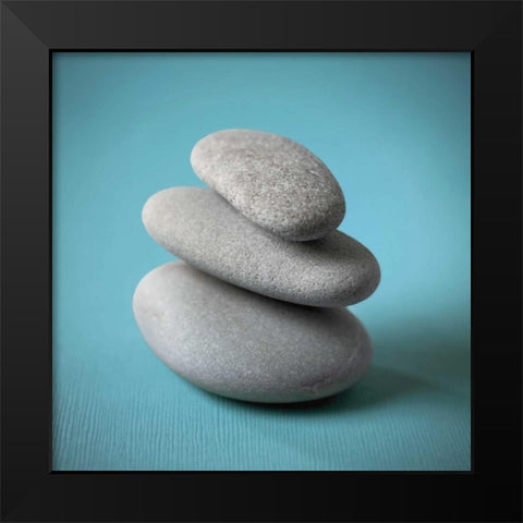 Rock Art I Black Modern Wood Framed Art Print by Frank, Assaf
