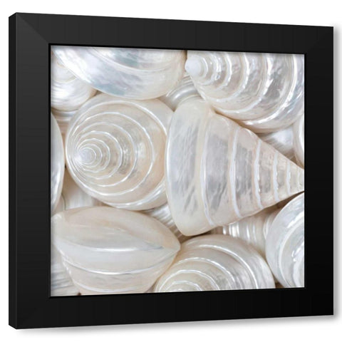 Opalesque II Black Modern Wood Framed Art Print by Frank, Assaf