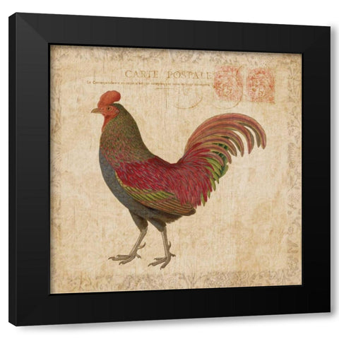 Early Riser II Black Modern Wood Framed Art Print with Double Matting by Berg, Sabine