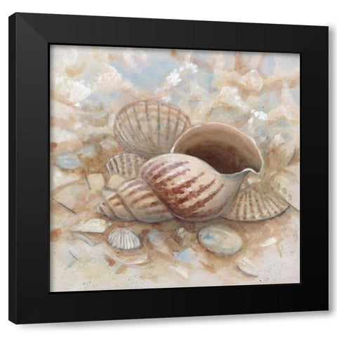 Beach Prize I Black Modern Wood Framed Art Print by Fisk, Arnie