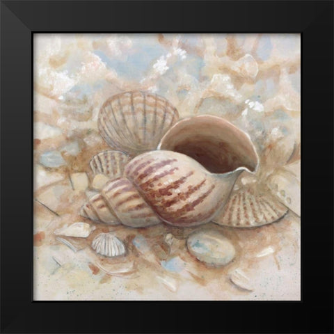 Beach Prize I Black Modern Wood Framed Art Print by Fisk, Arnie