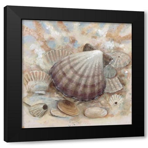 Beach Prize II Black Modern Wood Framed Art Print by Fisk, Arnie