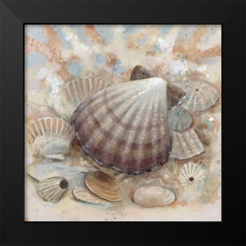 Beach Prize II Black Modern Wood Framed Art Print by Fisk, Arnie