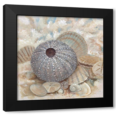 Beach Prize III Black Modern Wood Framed Art Print by Fisk, Arnie