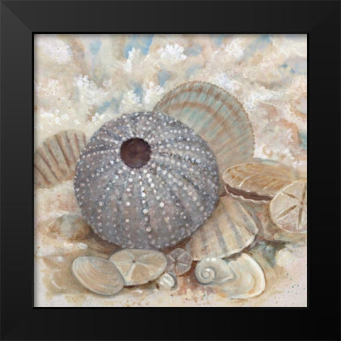 Beach Prize III Black Modern Wood Framed Art Print by Fisk, Arnie