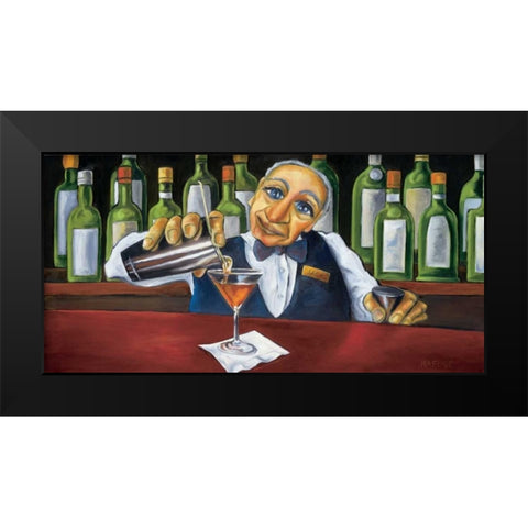 Jack Black Modern Wood Framed Art Print by Rafuse, Will