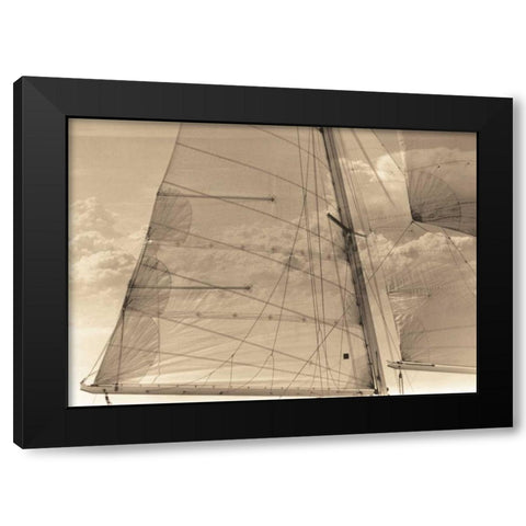 Nautical Dream I Black Modern Wood Framed Art Print by Stevens, David