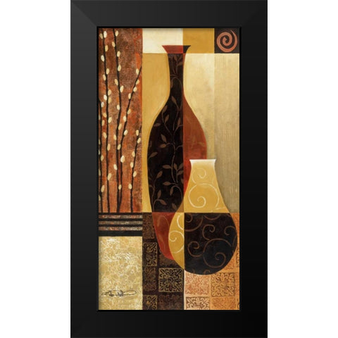 Prelude Black Modern Wood Framed Art Print by Mallett, Keith