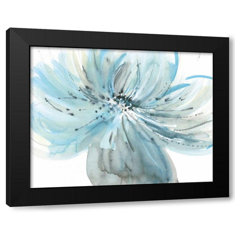 A Grand Bloom Black Modern Wood Framed Art Print with Double Matting by Meyers, Rebecca