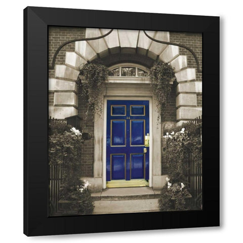 Welcoming Black Modern Wood Framed Art Print with Double Matting by Maihara/Watt, Jeff/Boyce