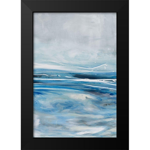 Cloud Pond III Black Modern Wood Framed Art Print by Parker, Karen Lorena