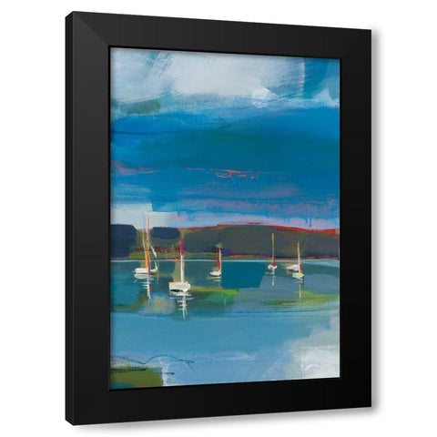 Coastal Display III Black Modern Wood Framed Art Print with Double Matting by Fitsimmons, A