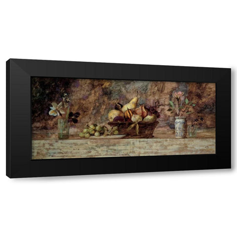 Bodegen Black Modern Wood Framed Art Print with Double Matting by Dominguez, Goyo