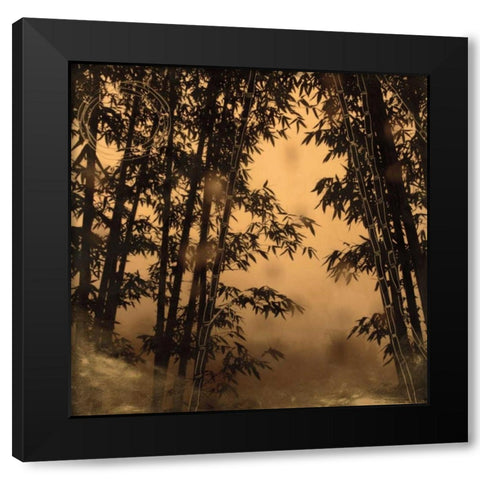 Shadow Play I Black Modern Wood Framed Art Print with Double Matting by Endo, Madeleine