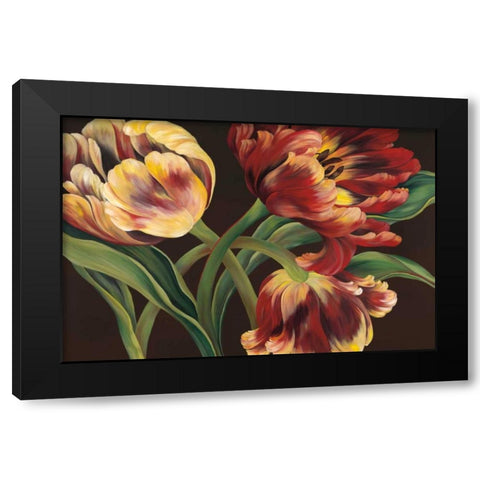 Wake Me In The Morning Black Modern Wood Framed Art Print by Mulder, Sarah