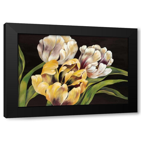 Holland Calling Black Modern Wood Framed Art Print by Mulder, Sarah