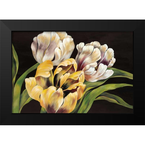 Holland Calling Black Modern Wood Framed Art Print by Mulder, Sarah